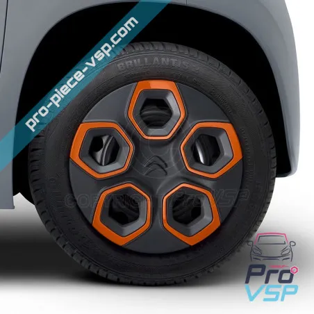 Lote de 4 centavos para Citroën Ami / Laranja