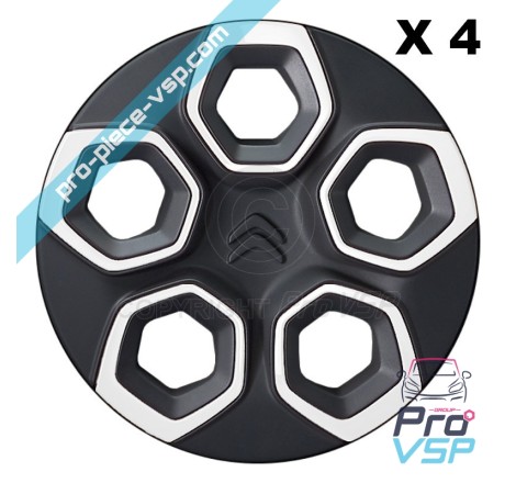 Set of 4 hubcaps