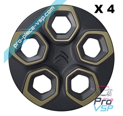 Set of 4 hubcaps