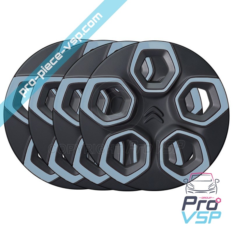 Set of 4 hubcaps