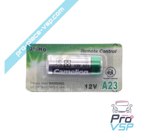 Remote control battery