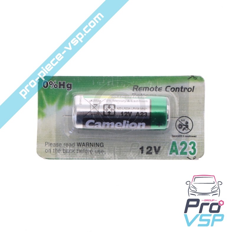 Remote control battery