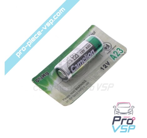 Remote control battery