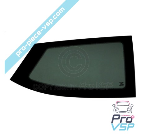 Right rear custode window