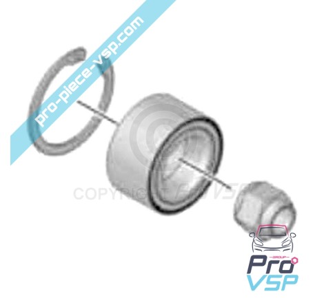 Front wheel bearing