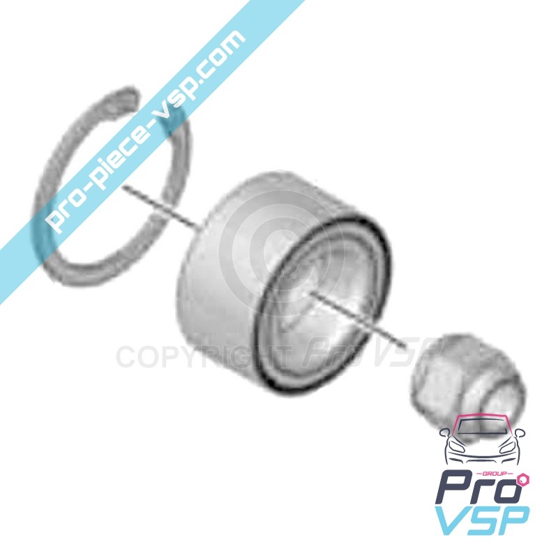 Front wheel bearing