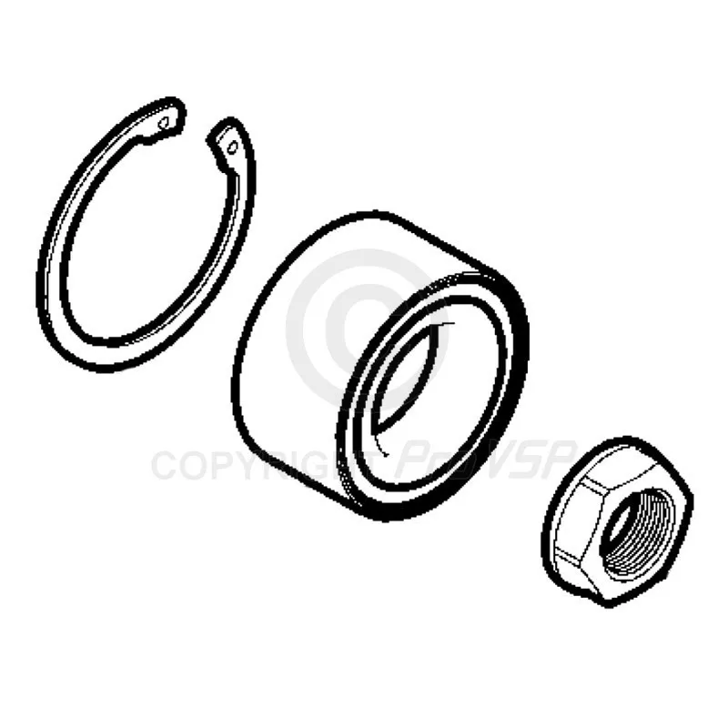 Front wheel bearing