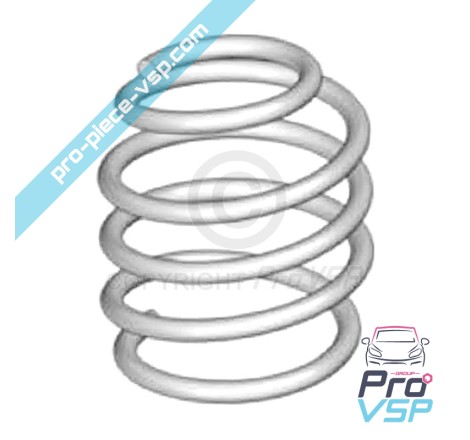 Suspension spring before