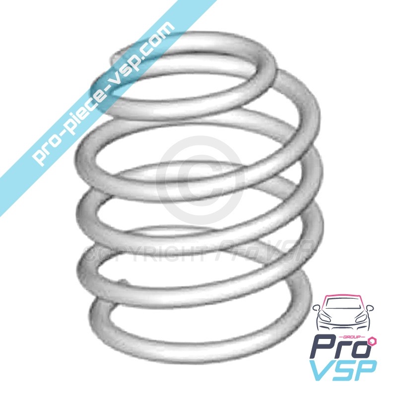 Suspension spring before