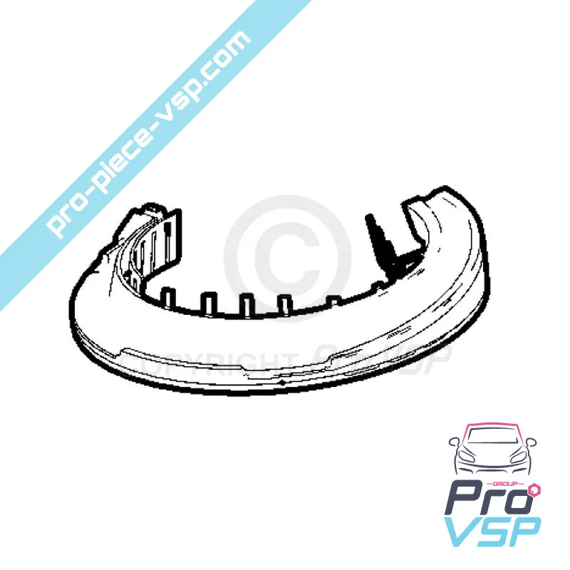 Lower Summary Spring Sole Front for Citroën Ami / Opel Rocks-E / Fiat Topolino