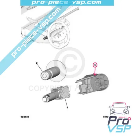 Commodo Support pentru Citroën Ami / Opel Rocks-E