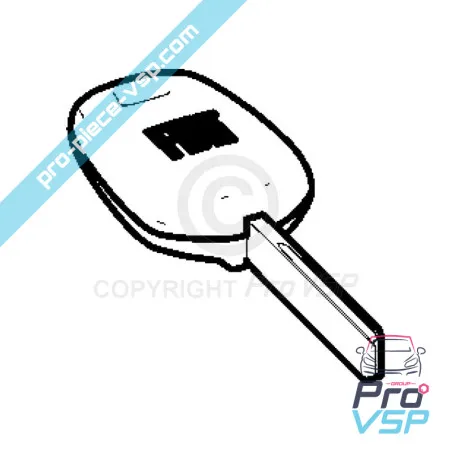 Chave neiman virgem para Fiat Topolino