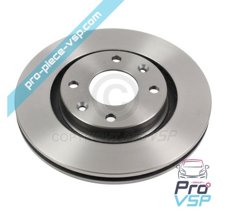 Kit de disco de freio dianteiro para origem para Citroën Ami / Opel Rocks-E / Fiat Topolino / Primeira montagem
