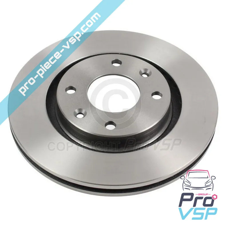 Kit de disco de freio dianteiro para origem para Citroën Ami / Opel Rocks-E / Fiat Topolino / Primeira montagem