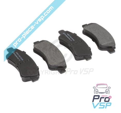 Front brake pads