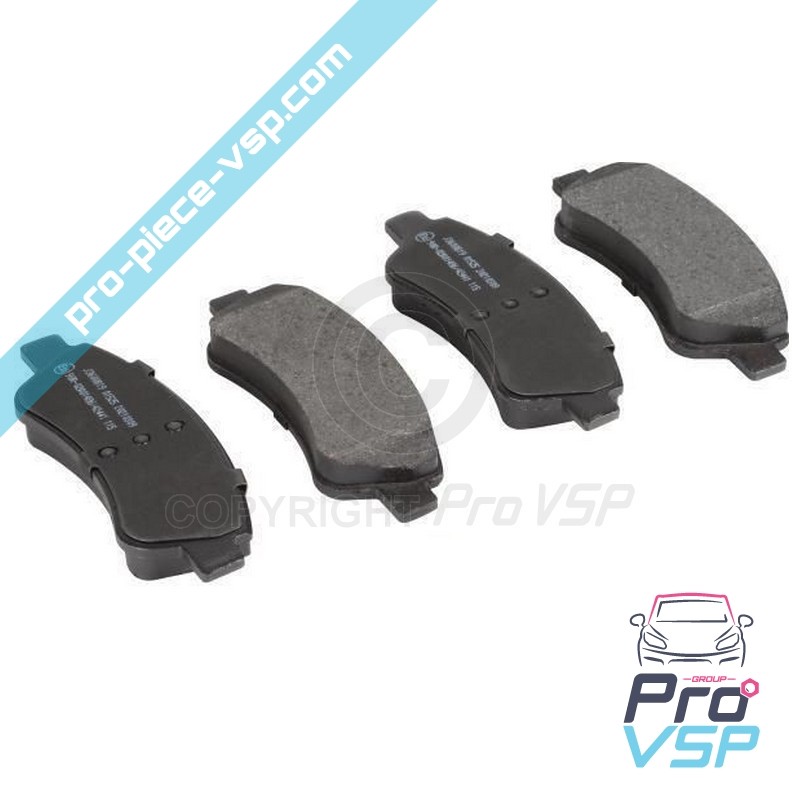 Front brake pads