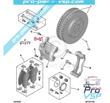 Purge screw brake caliper before