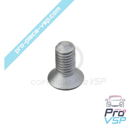 Front brake disc screw