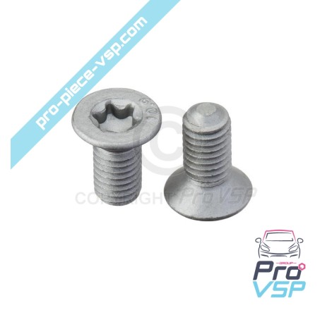 Front brake disc screw kit