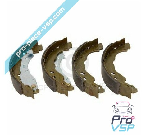 Mandíbulas de freio traseiro para Citroën Ami / Opel Rocks-E / Fiat Topolino