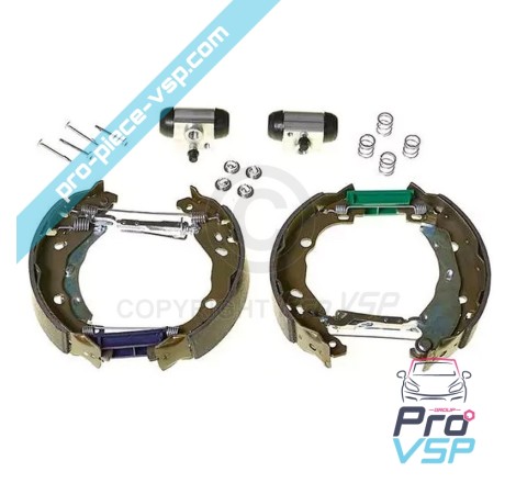 Mandíbulas de freio traseiro para Citroën Ami / Opel Rocks-E / Fiat Topolino / Pré-montado
