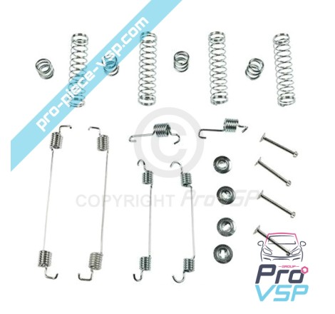 Brake jaw spring kit