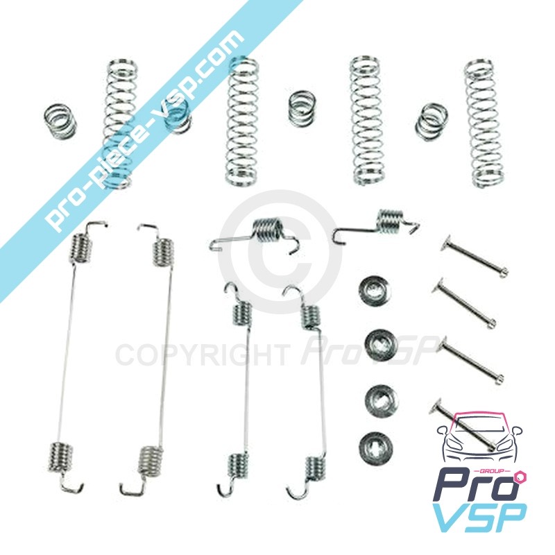 Kit spring brake jaws