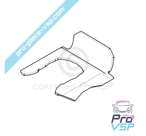 Flexible brake fork