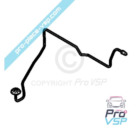 Front right brake pipe