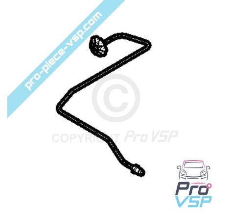 Right rear brake hose