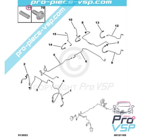 Brake pipe fitting