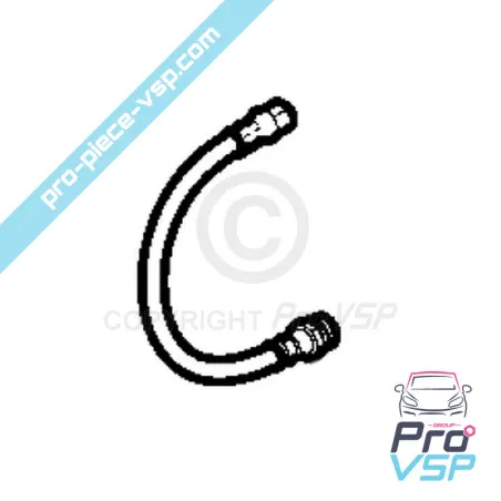 Origine del tubo del freno posteriore sinistro per Citroën Ami 2a modifica / Opel Rocks-E / Fiat Topolino