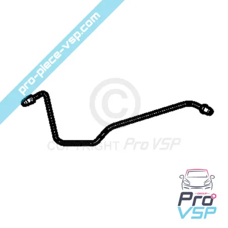 Rear brake hose Origin for Citroën Ami 2nd editing / Opel Rocks-E / Fiat Topolino