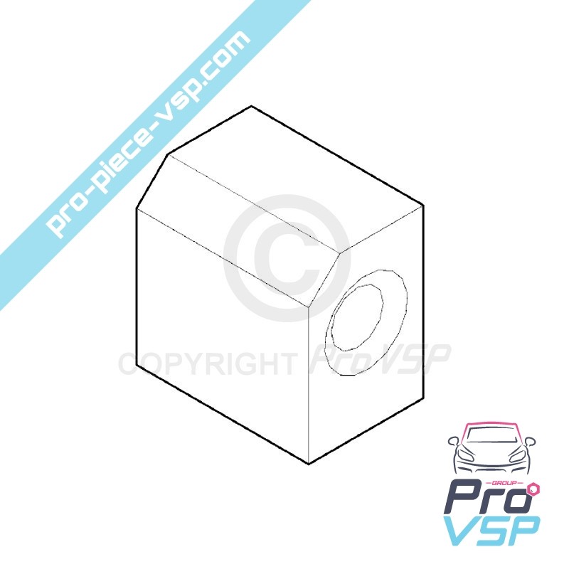 Regulador de pressão de frenagem para Citroën Ami / Opel Rocks-E / Fiat Topolino