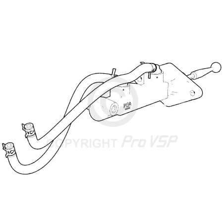 Master Cylinder Origin för Citroën Ami 3: e montering / Opel Rocks-E / Fiat Topolino