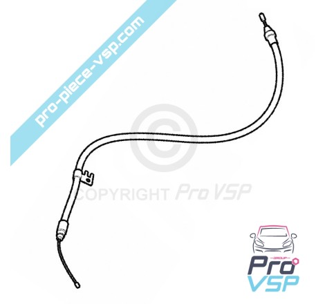 Handbrake cable