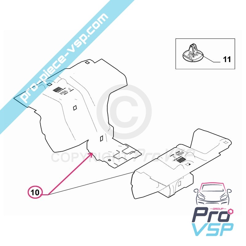 Right motor protection