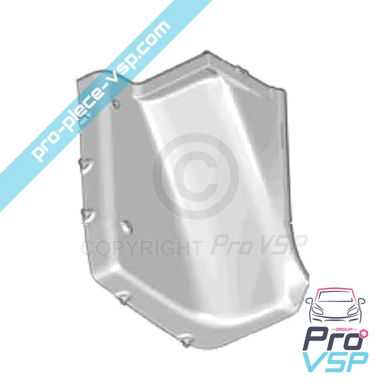 Origem da passagem da roda esquerda dianteira para Citroën Ami 2ª edição / Opel Rocks-E