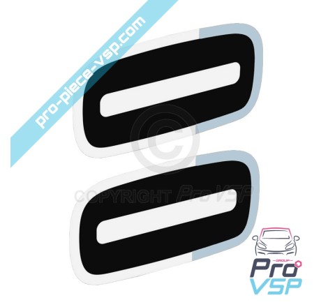 Door low stickers