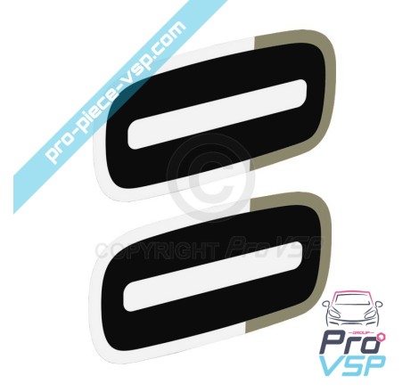 Door low stickers