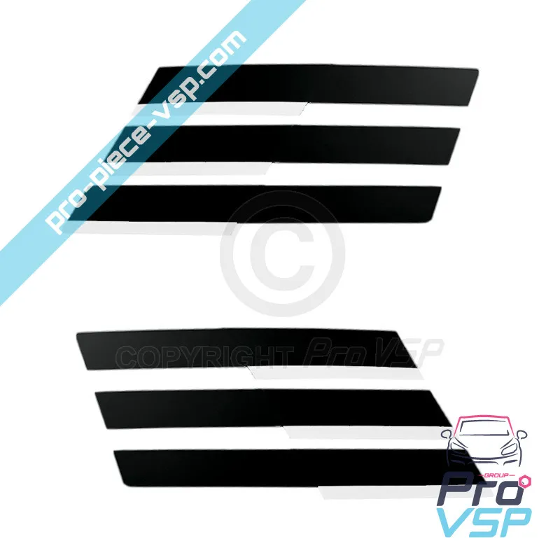 Adesivos de custódia para Citroën Ami / Preto e branco