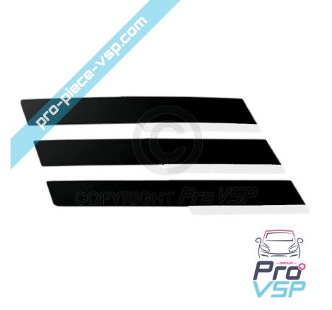 Adesivos de custódia para Citroën Ami / Preto e branco
