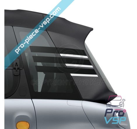 Adesivos de custódia para Citroën Ami / Preto e branco