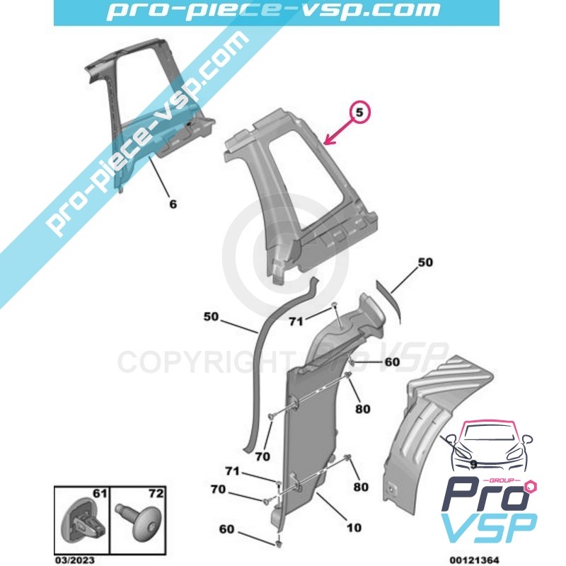 Bocal de lave glace