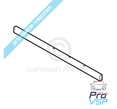 Front-SPAR-Kreuzung für Citroën Ami / Opel Rocks-E / Fiat Topolino
