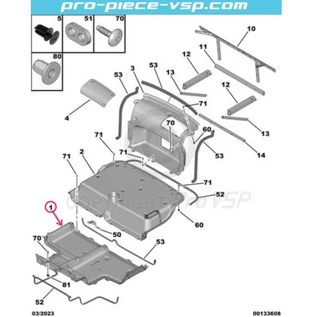 Våning till Citroën Ami 1: a församlingen / Opel Rocks-E