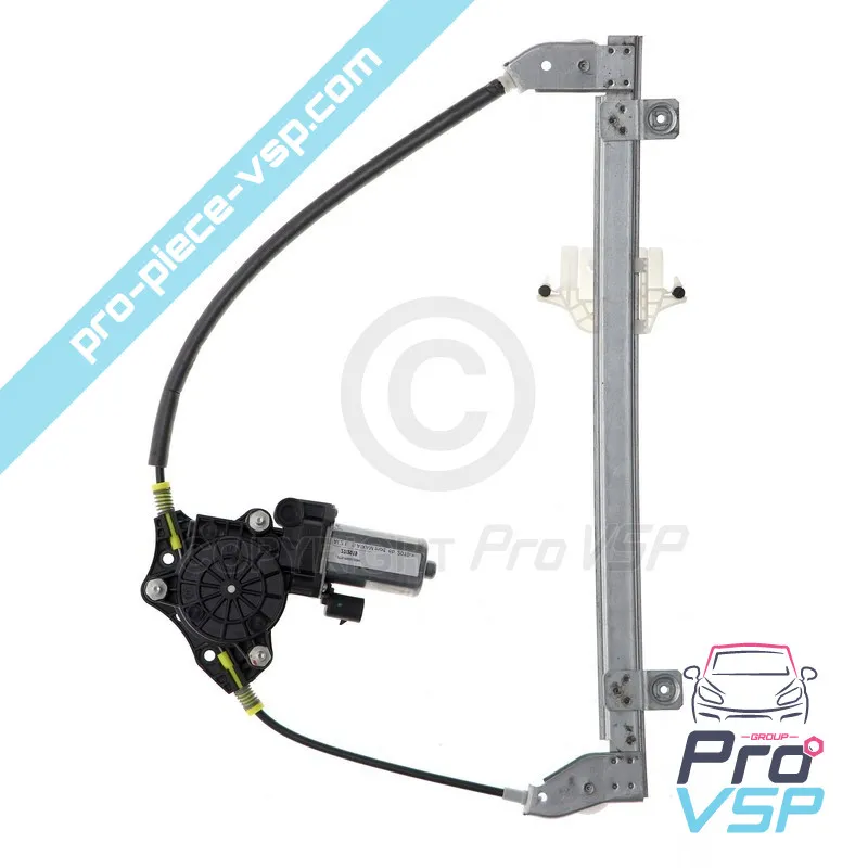 Ascensore in vetro elettrico destro per aixam impulsion vision e sensation 1a assemblaggio