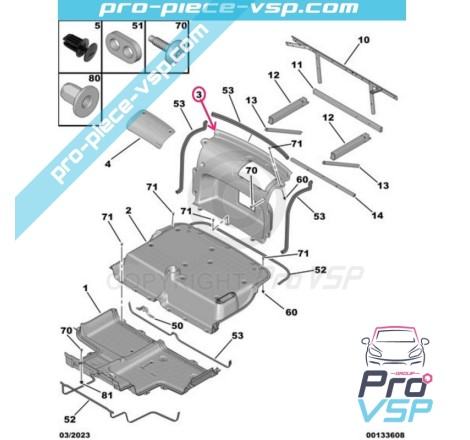 Heckschürze für Citroën Ami / Opel Rocks-E / Fiat Topolino