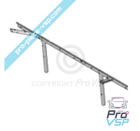 Back bumper crossbar
