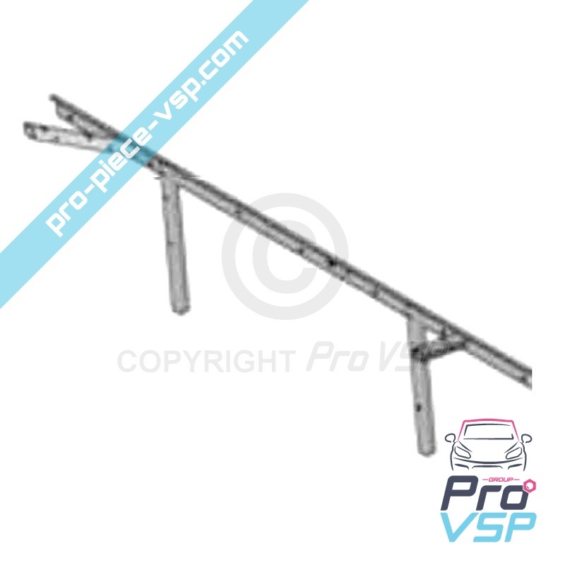 Back bumper crossbar